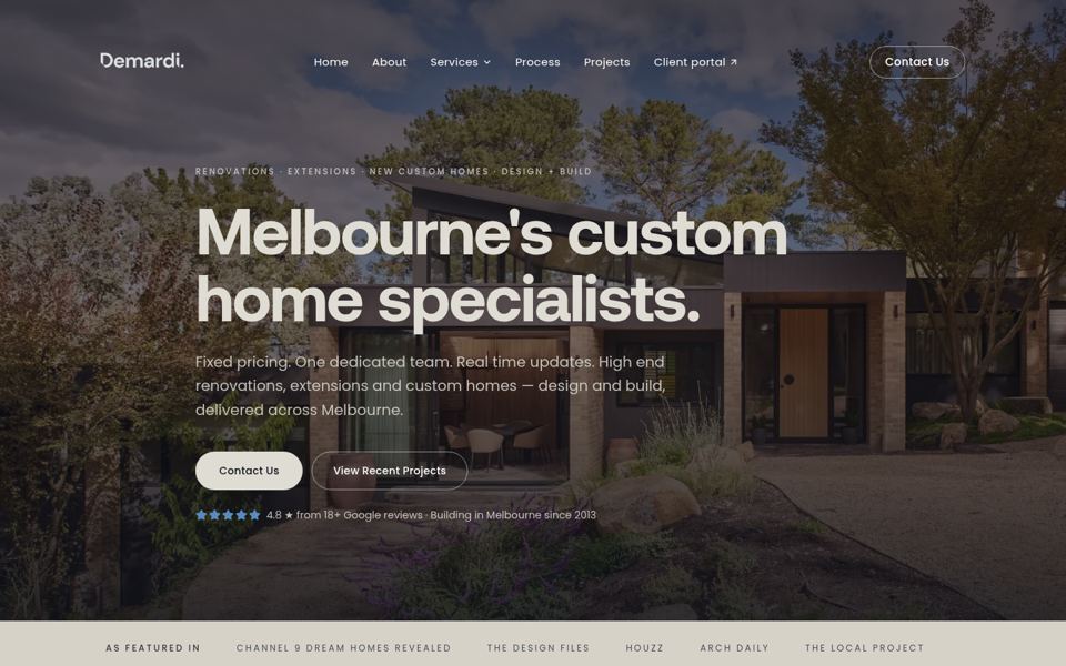 Demardi website
